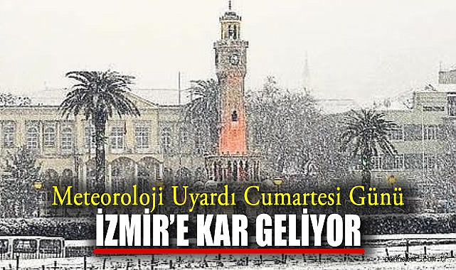 İzmir Dağlarında Yılın İlk Kar Yağışı Geliyor!