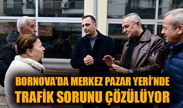 Bornova’da Trafik Sorununa Refüj Çözümü!