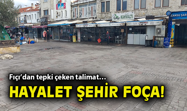 Foça’da ‘Hayalet Şehir’ Endişesi: Esnaf İsyan Etti!