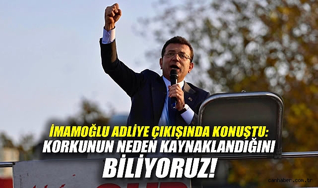 İmamoğlu: Adalet İçin Sandık Zamanı Geldi!