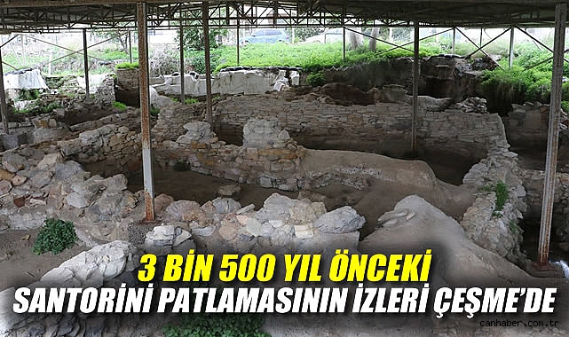 Çeşme’de Santorini Tsunamisi İzleri Bulundu!