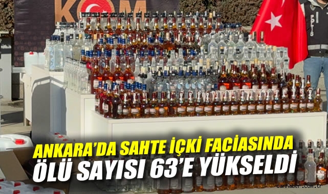Ankara’da Sahte İçki Felaketi: 63 Ölü!