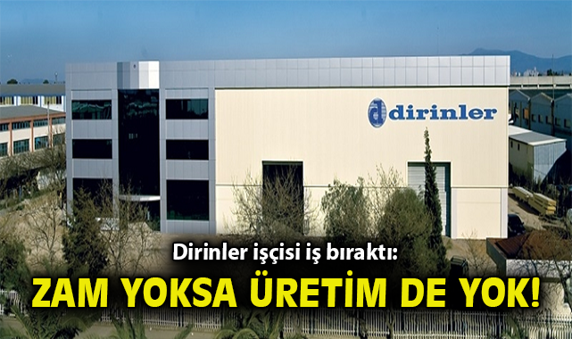 Dirinler Döküm İşçileri Hakları İçin Eylemde!