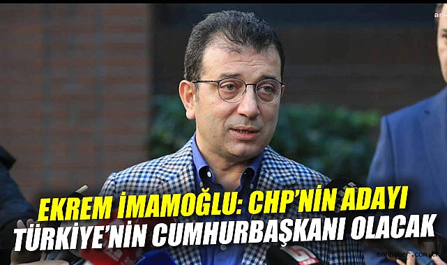 İmamoğlu: Adalet ve Hakkın Peşindeyiz