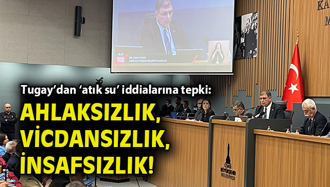 İzmir’de Atık Su İddiaları ve Meclis Gündemi Tartışıldı