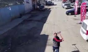 Dronla Panikleyen İşçi: Kovalamaca Anları!