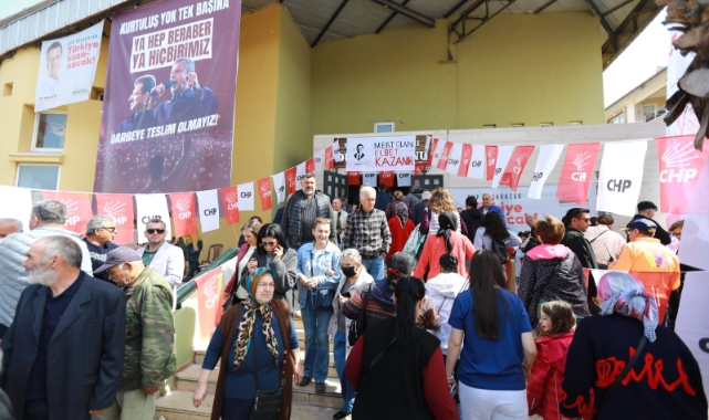 Ekrem İmamoğlu İçin Efes Selçuk’ta Sandık Seferberliği