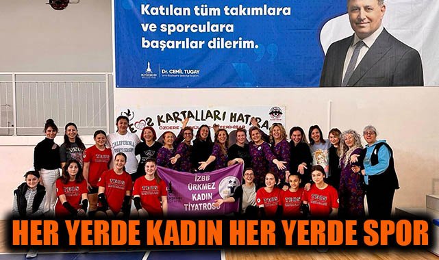 “İzmir’de Kadınlar Günü Coşkusu: Spor ve Dayanışma”