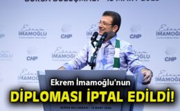 İmamoğlu’nun Diploması İptal! Yüksek Eğitim Şoku