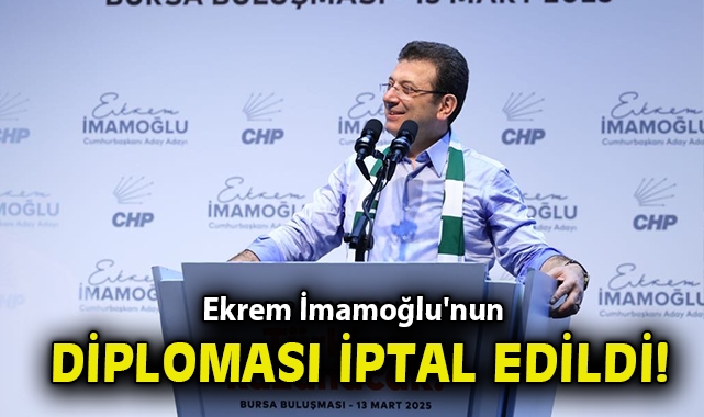 İmamoğlu’nun Diploması İptal! Yüksek Eğitim Şoku