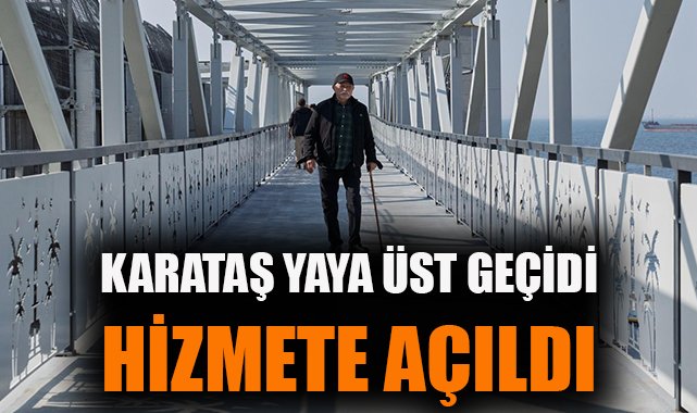 İzmir’de Güvenli Ulaşım: Karataş Yaya Geçidi Açıldı!