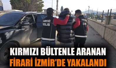 Interpol’ün Aradığı Şahıs İzmir’de Yakalandı