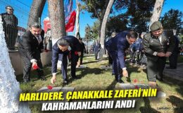 Şehitlerimiz için Narlıdere’de Anma Töreni