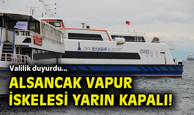 İzmir’de Nevruz İçin Vapur İskelesi Kapalı!