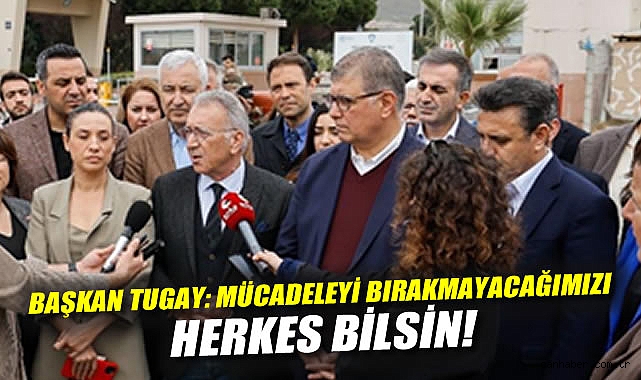 Başkan Tugay’dan Tutuklu Gençlere Destek Ziyareti