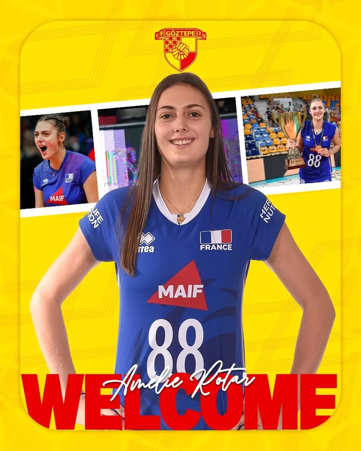 Göztepe Voleybol, Amelie Rotar’ı transfer etti!