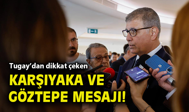 Başkan Tugay’dan CHP’li Belediyelere Sert Eleştiri!