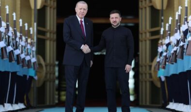 Erdoğan, Zelenskiy’i Külliye’de Karşıladı!