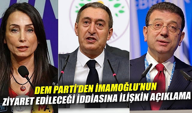 İmamoğlu Ziyareti: DEM Parti’den Açıklama Geldi!