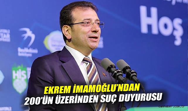 İmamoğlu’ndan 200 Suç Duyurusu: Medya İle Macera!