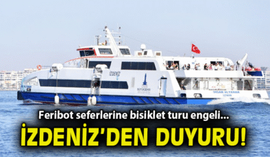 İZDENİZ’den Önemli Duyuru: Sefer Saatleri Değişti!