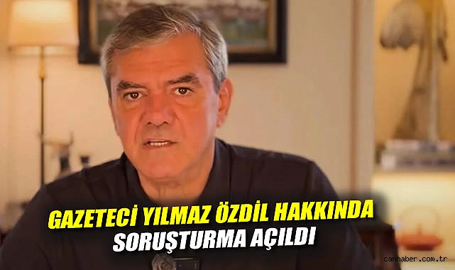 Yılmaz Özdil’e Soruşturma! Devlet Yitimi İfadeleri
