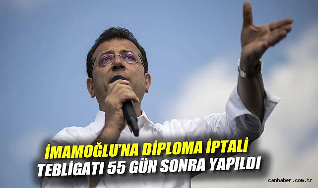 İmamoğlu’nun Diploması 35 Yıl Sonra İptal Edildi!