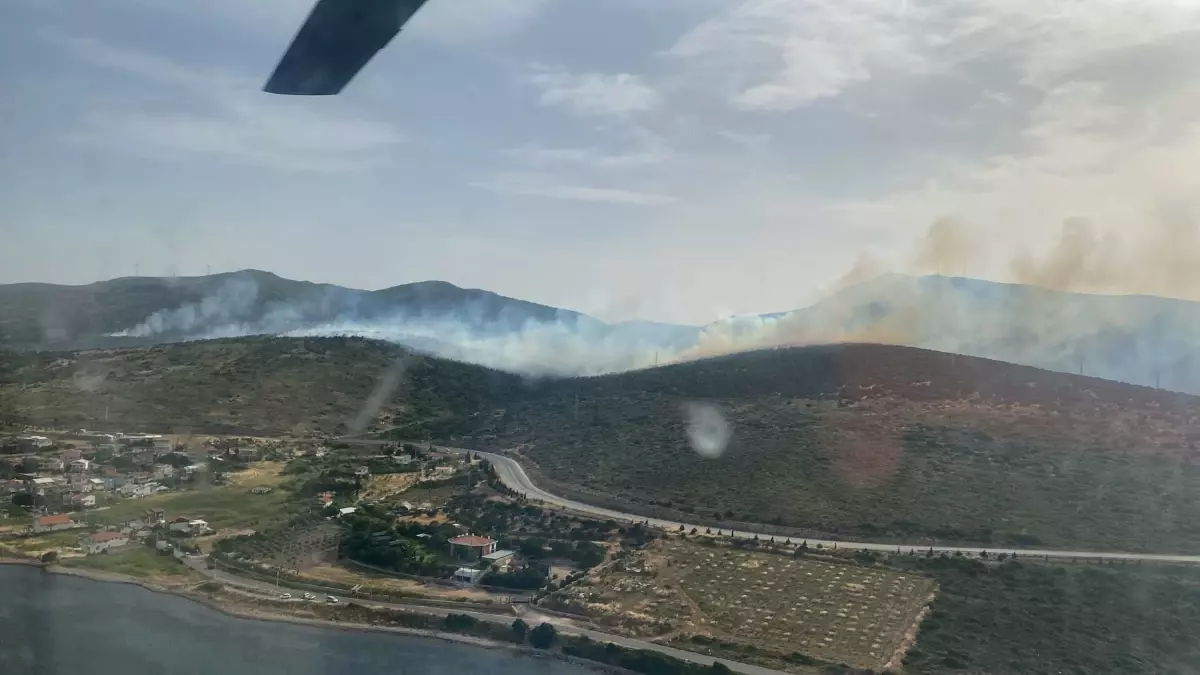 Urla’da Maki Yangınına Hızlı Müdahale!