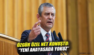 Özgür Özel: Terörle Mücadelede Toplumsal Mutabakat