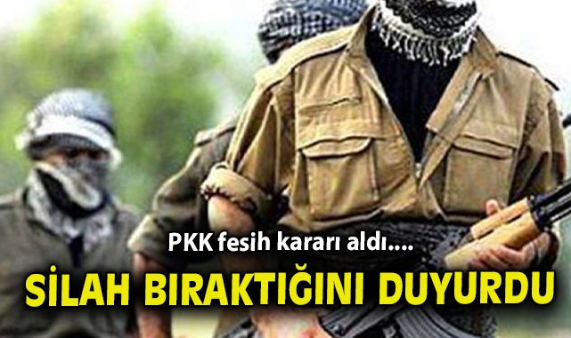 PKK, Kendini Feshetti ve Silah Bıraktı!