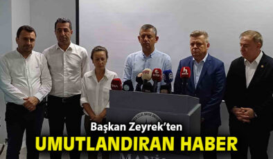 Ferdi Zeyrek’ten Umut Veren Sağlık Gelişmeleri