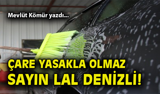 Çeşme’de Kapı Önü Yıkama Yasaklandı! Neden?