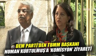 TBMM’de Barış Komisyonu Olasılığı Masada