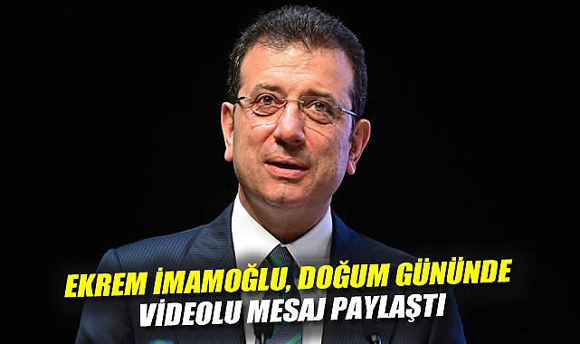 İmamoğlu’ndan Cezaevinde Nazım Hikmet’e Anma