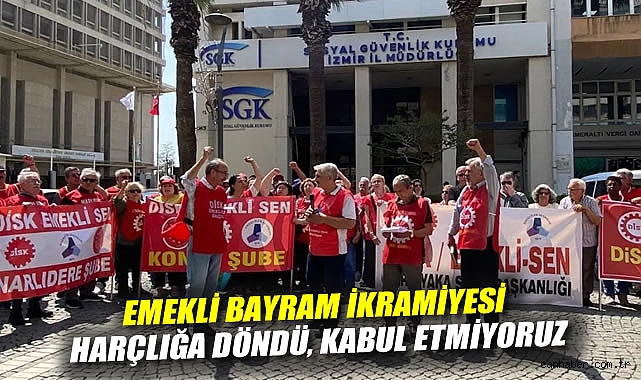 Emeklilerden Birleşik Mücadele Çağrısı!