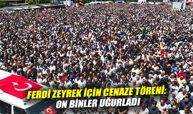 Ferdi Zeyrek’e Manisa’da Duygu Dolu Veda