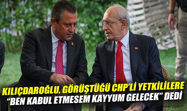 Kılıçdaroğlu’ndan Kurultay İddialarına Yanıt!
