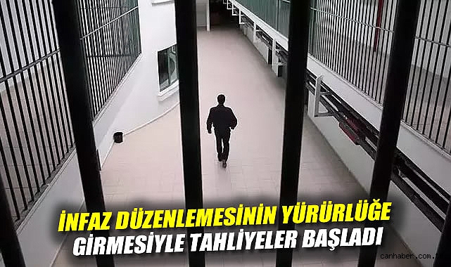 10. Yargı Paketi’yle Cezaevlerinde Tahliyeler Başladı