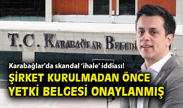 Karabağlar Belediyesi’nde İhale Skandalı Atışı!