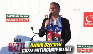 Üsküdar’da Gazze İçin Güçlü Miting Düzenlendi!
