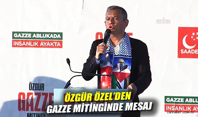 Üsküdar’da Gazze İçin Güçlü Miting Düzenlendi!