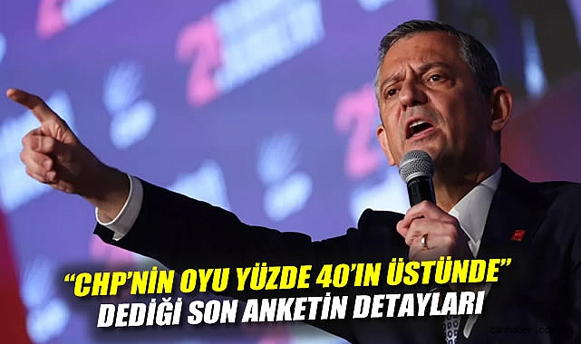 CHP’nin Anket Başarısı: AKP 30 Altında!