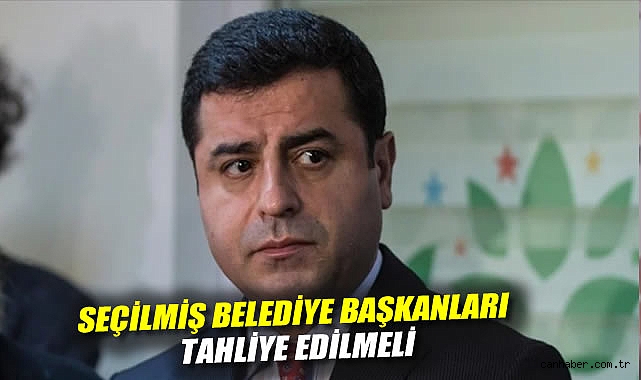 Demirtaş: Belediye Başkanları Tutuksuz Yargılanmalı!