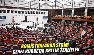 TBMM’de Komisyon Başkanlıkları İçin Seçim Heyecanı