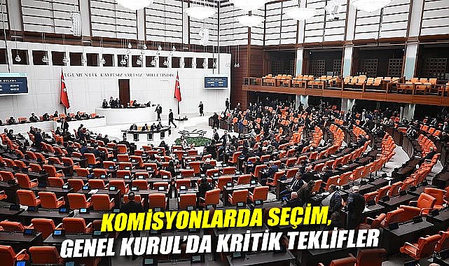 TBMM’de Komisyon Başkanlıkları İçin Seçim Heyecanı