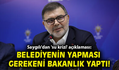 Çeşme’de Su Sorunu İçin 1 Milyar TL Yatırım!
