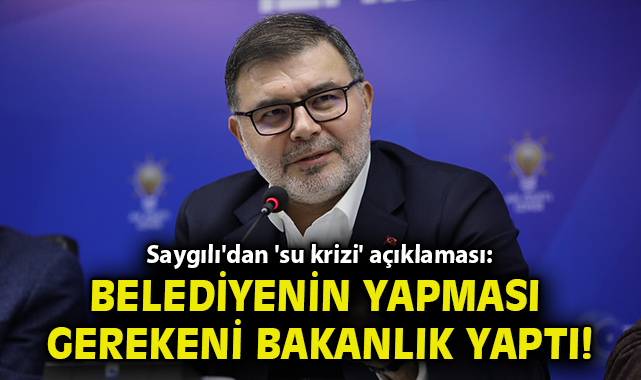 Çeşme’de Su Sorunu İçin 1 Milyar TL Yatırım!