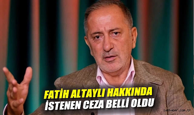 Fatih Altaylı’ya 5 Yıl Hapis İstendi!