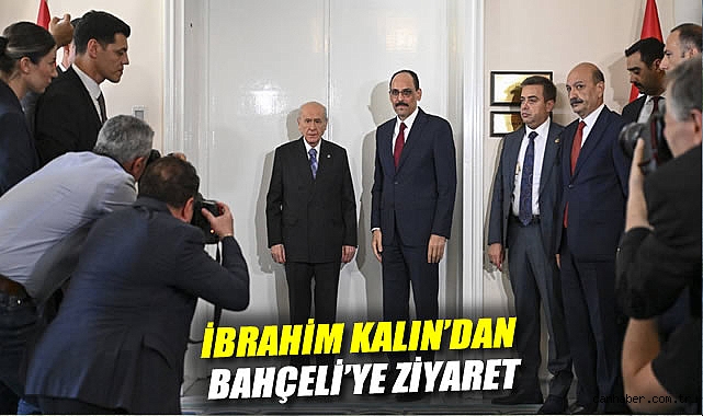 MİT Başkanı Kalın, TBMM’de siyasi parti ziyaretleri yapıyor