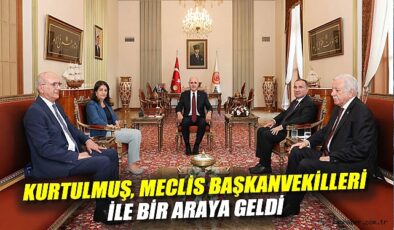 Kurtulmuş’tan Başkanvekilleriyle Kritik Toplantı
